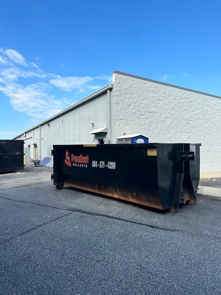 Proudfoot Rolloffs 30-yard roll-off dumpster