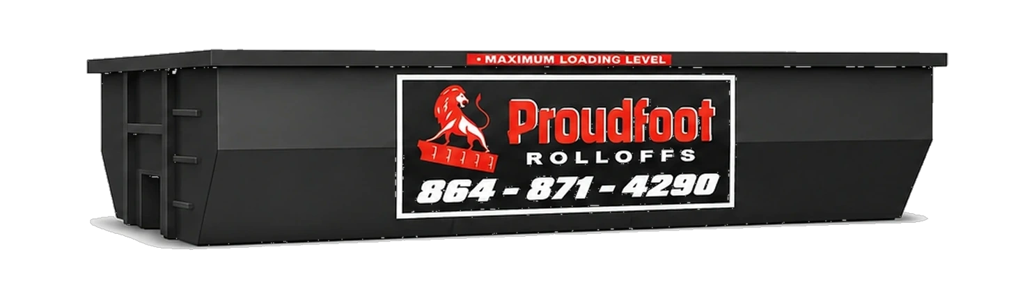 Proudfoot Rolloffs 20-yard roll-off dumpster
