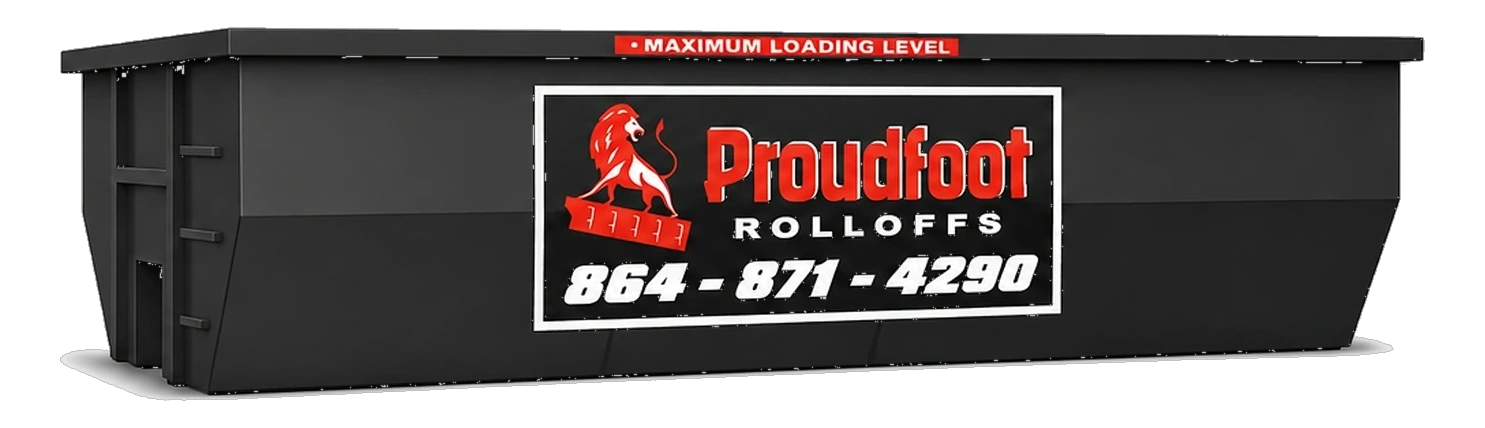 Proudfoot Rolloffs 30-yard roll-off dumpster